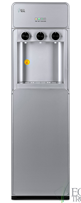 Кулер напольный с нижней загрузкой Ecotronic K42-LXE серебро