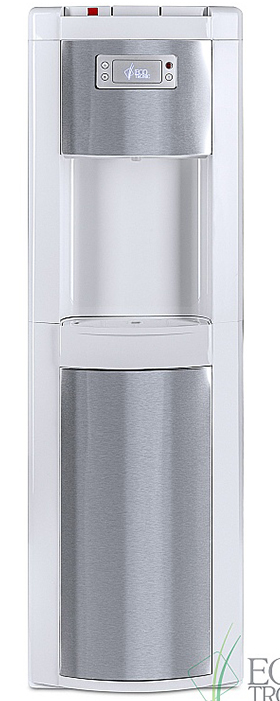 Кулер напольный с нижней загрузкой Ecotronic P9-LX белый+SS