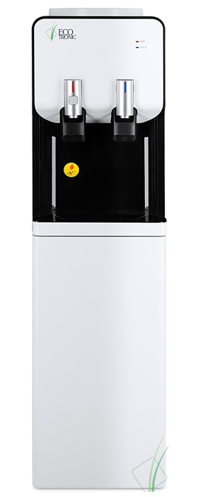 Напольный кулер Ecotronic M40-LCE белый с черным